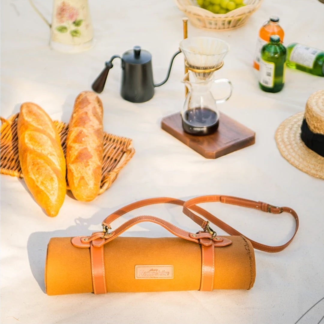 Naturehike Canvas Picnic Mat Brown