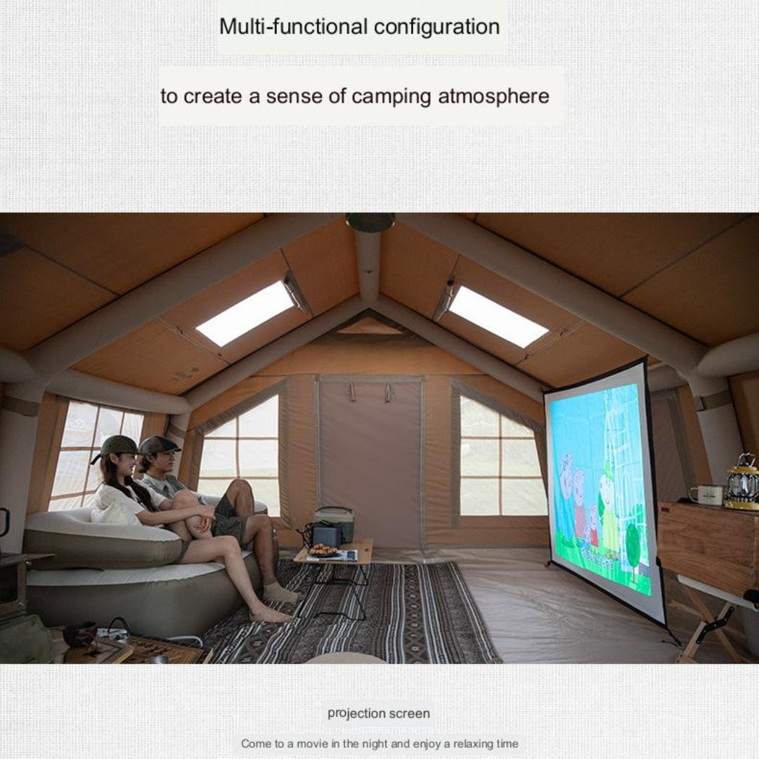 Naturehike Extend Air 13.2 inflatable tent(camp version) - quicksand gold