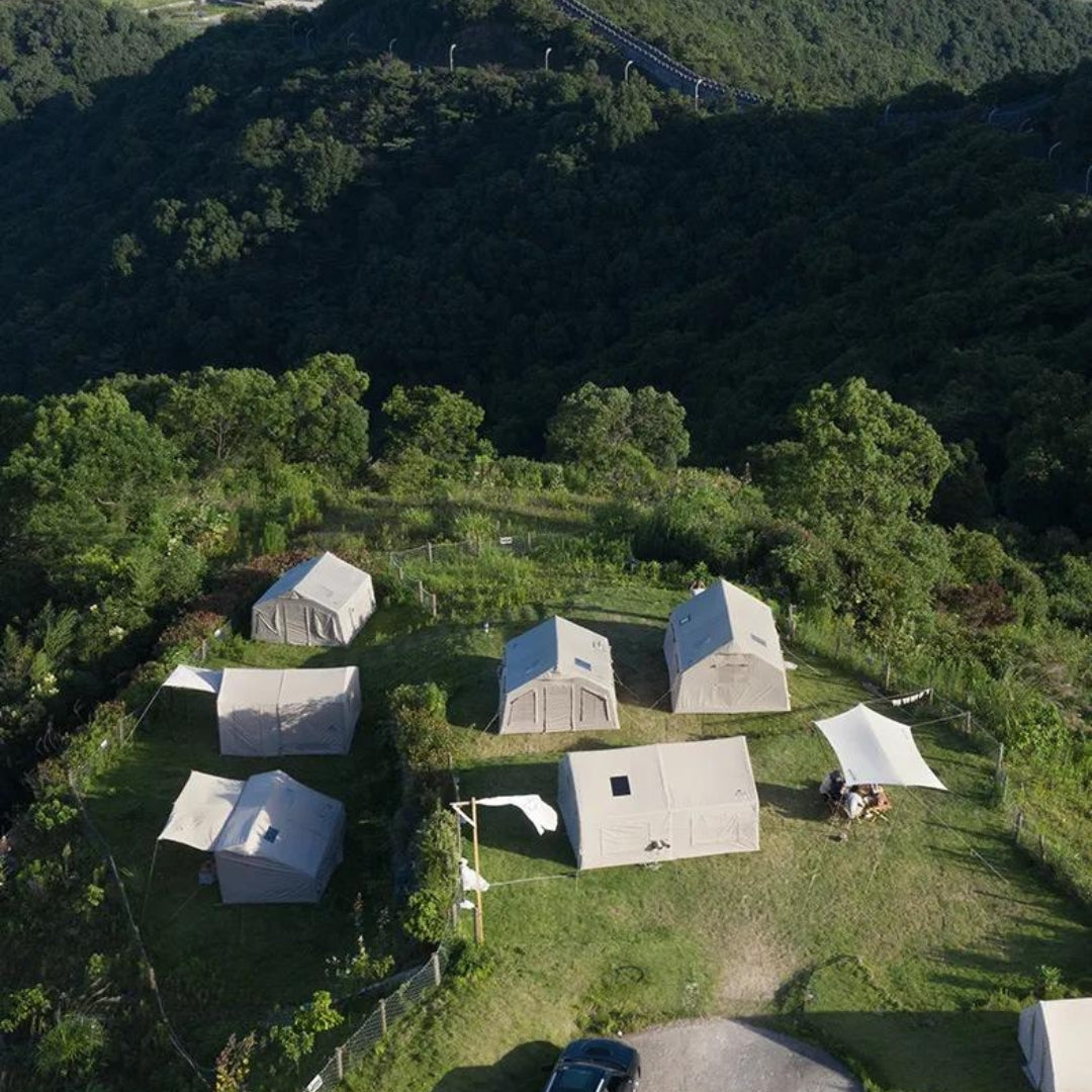 Naturehike Extend Air 13.2 inflatable tent(camp version) - quicksand gold