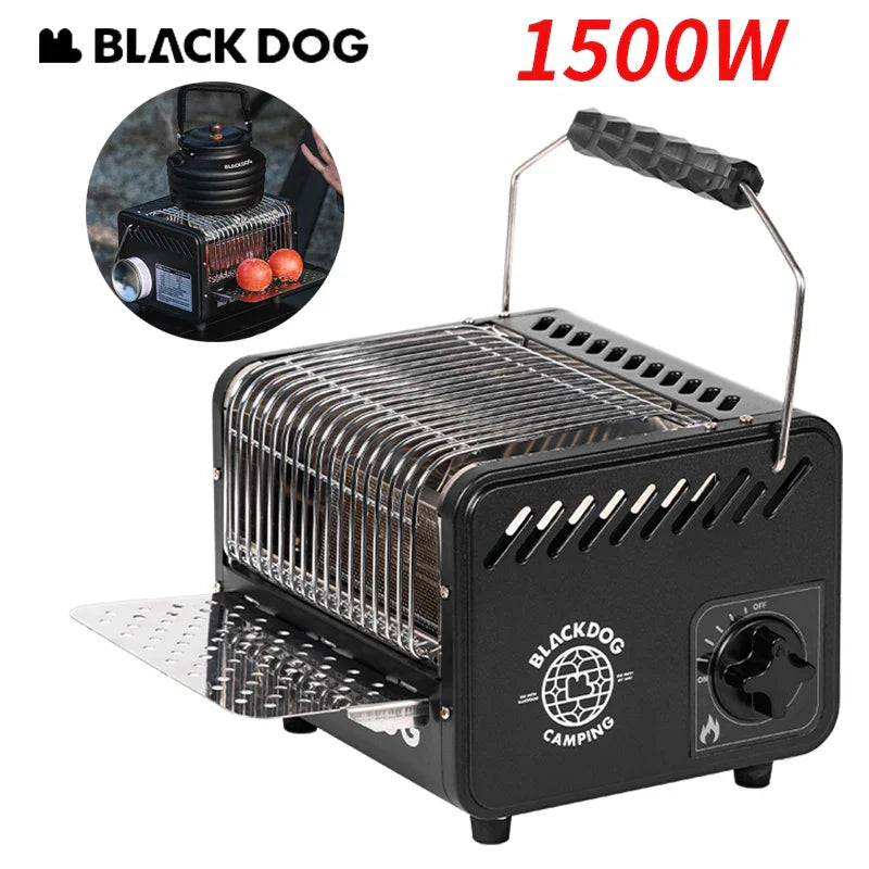 Blackdog Cassette Heating Stove Portable 1500W Gas Winter Heater Multi-function Outdoor Camping Hiking Warm Butane Stove Gas Fireplace Burner
