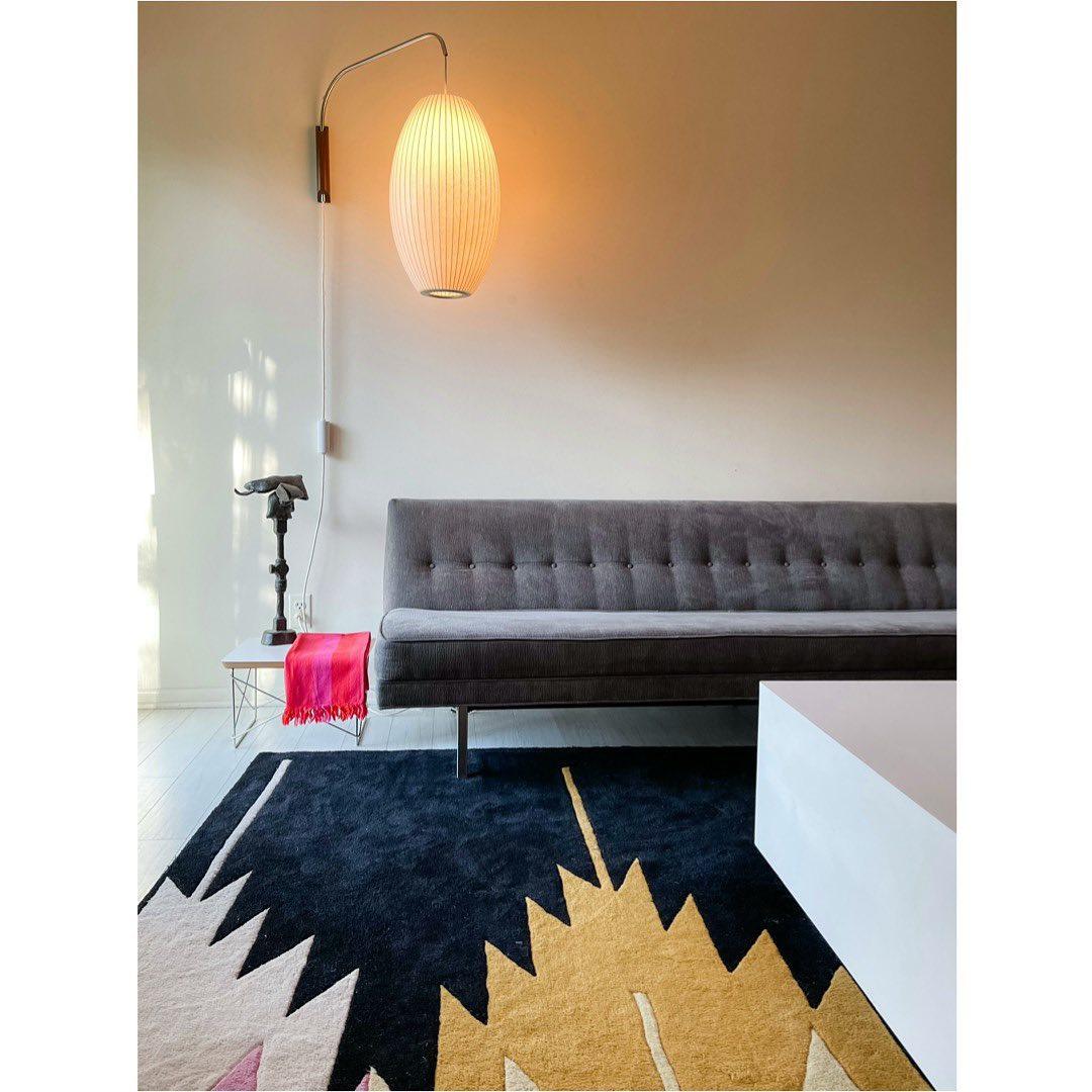 Ribbed Oval Wall Sconce With Pull Chain And Curved Arm