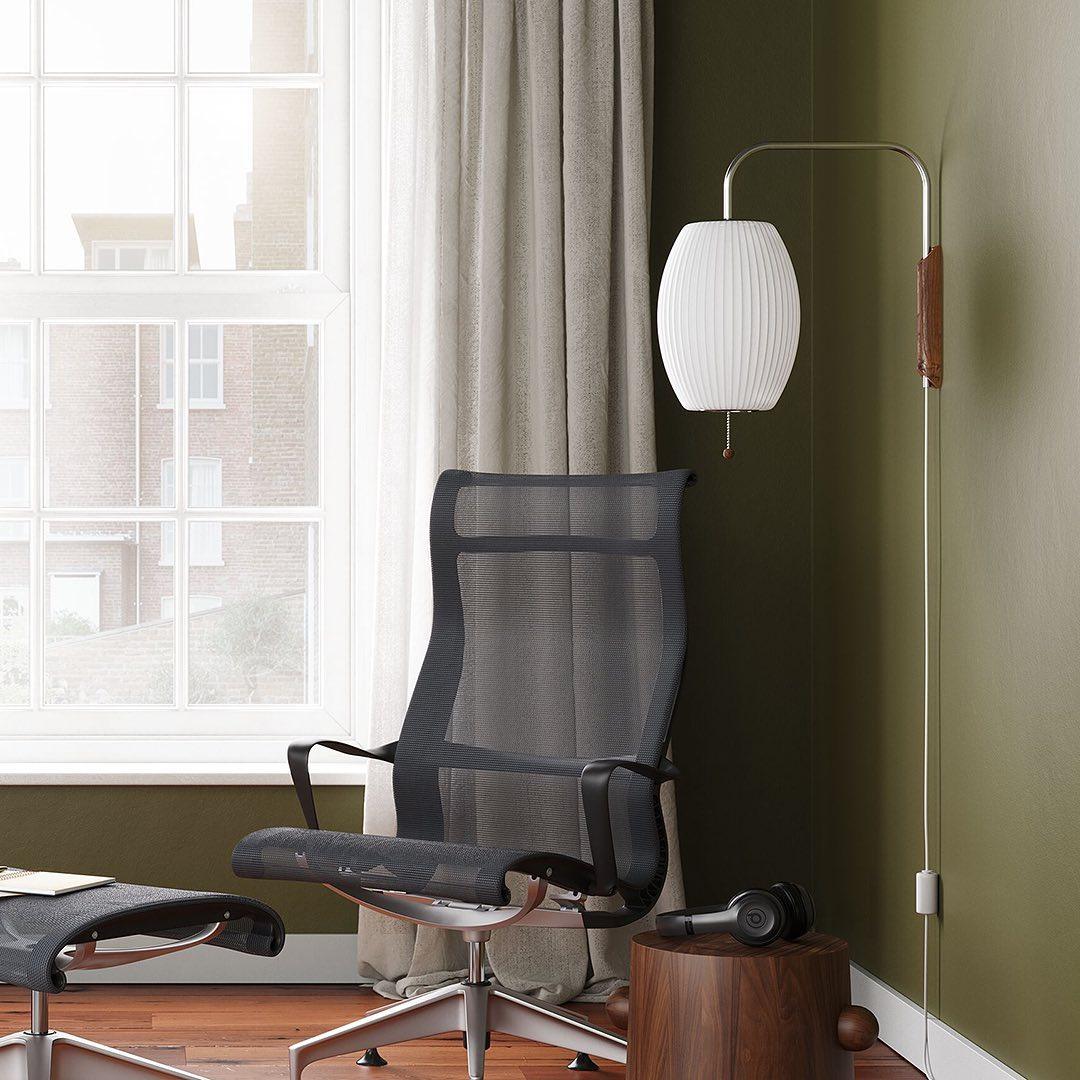 Ribbed Oval Wall Sconce With Pull Chain And Curved Arm