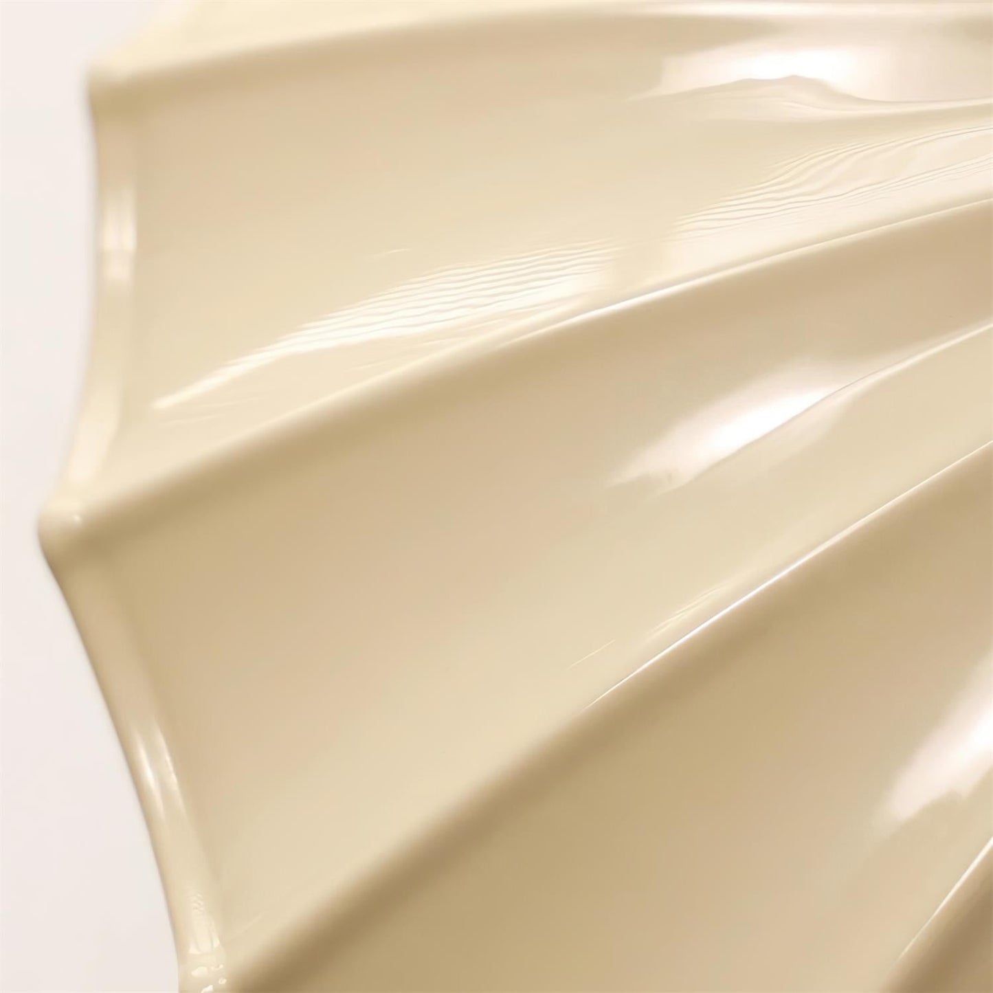 Scalloped Petal Ceiling Light With Domed Diffuser