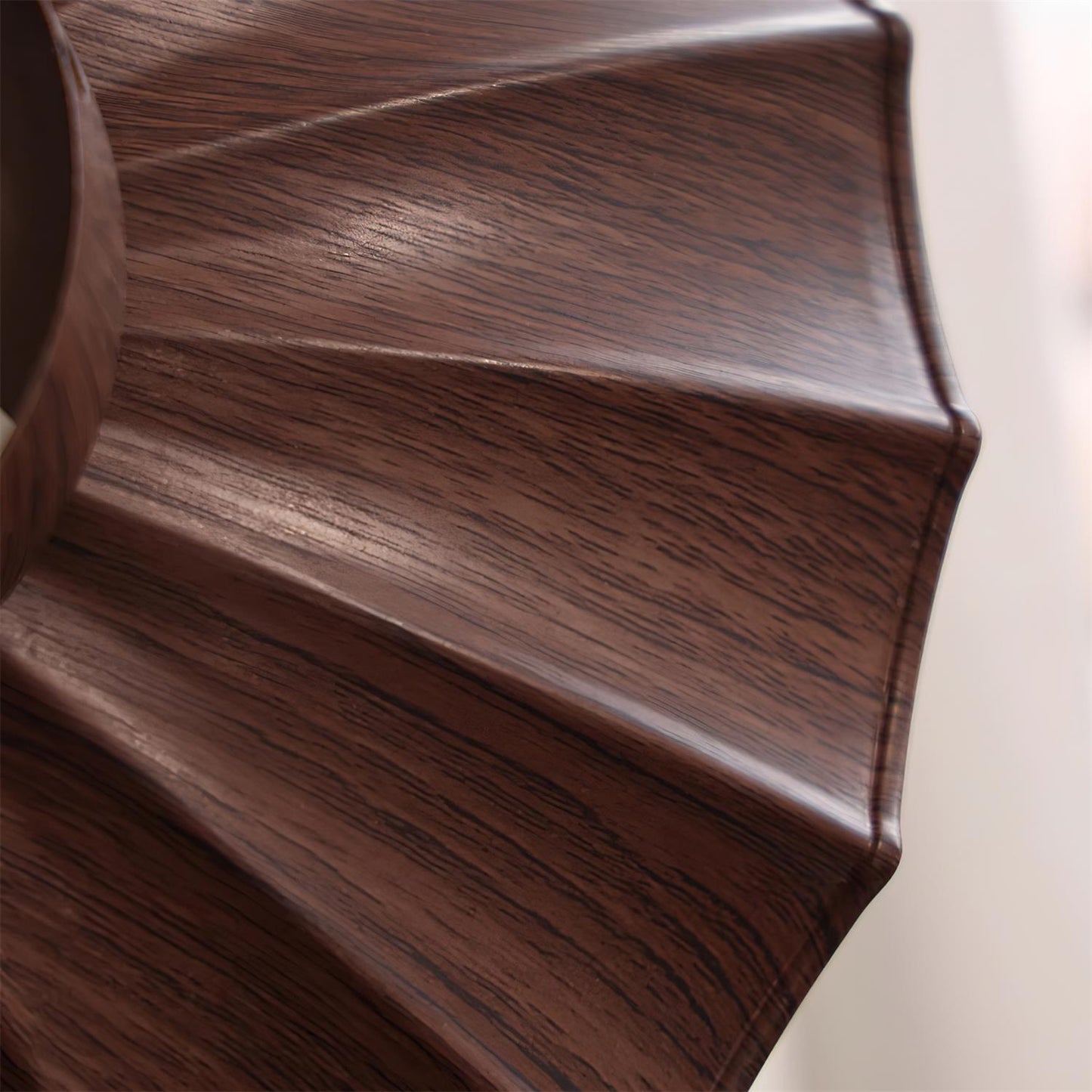 Scalloped Petal Ceiling Light With Domed Diffuser