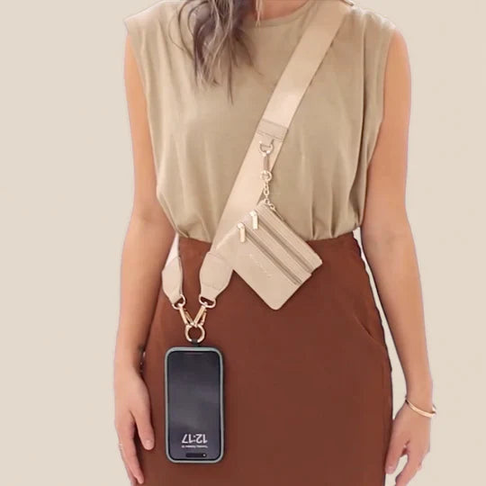 Clip & Go Strap With Pouch Neutral Collection