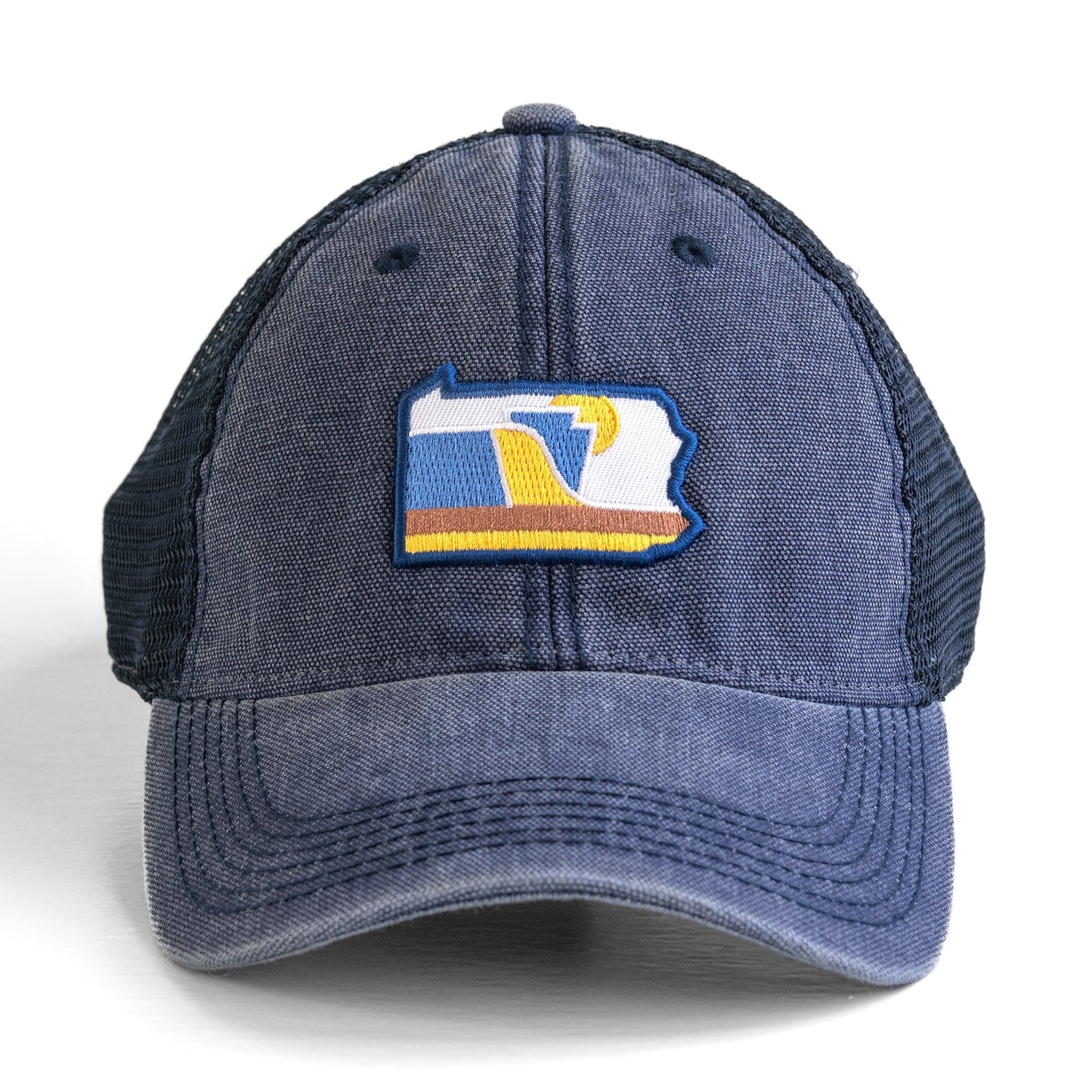 The Monongahela: Pennsylvania Hat | Low-Profile Snapback Trucker Patch Hat