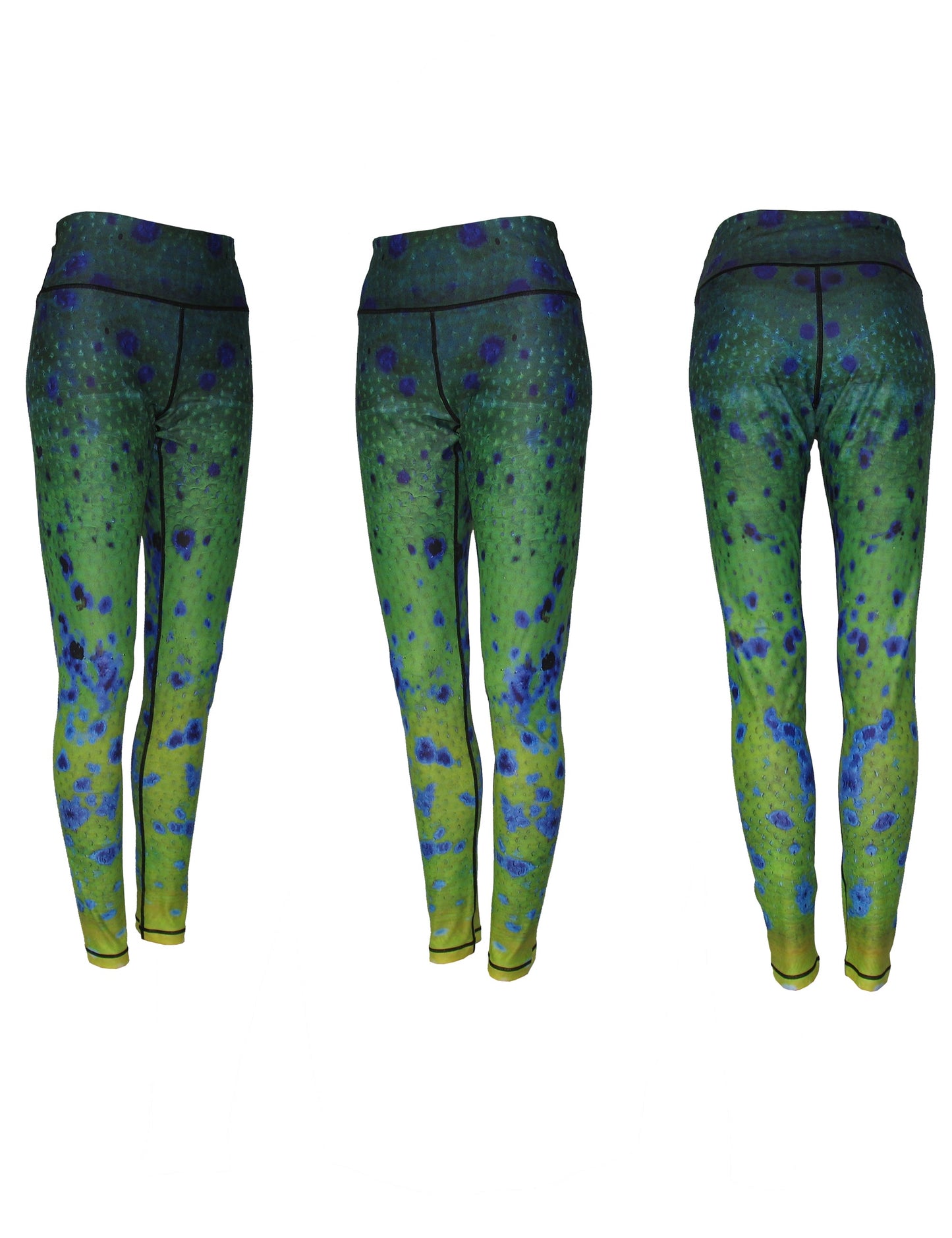 Dorado Fish Print Patterned All Sport Leggings