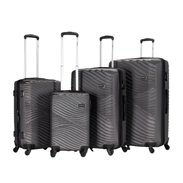 Karry-On Aero Jet Spinner Abs 4Pc Luggage (20/24/28/32")