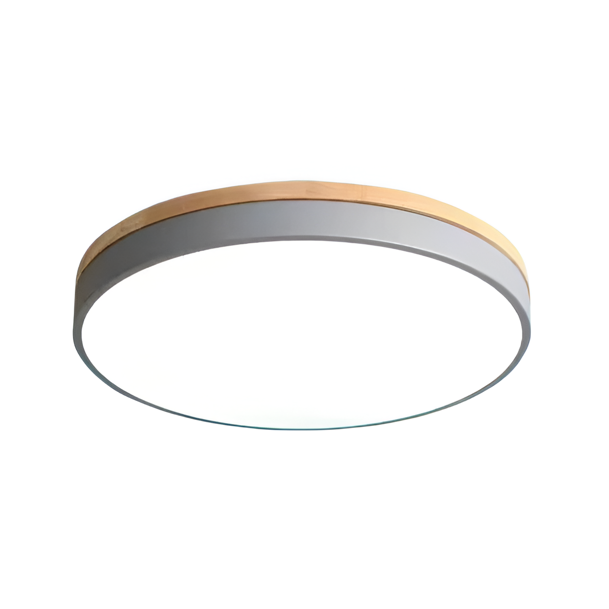 Nordic Round Flush Ceiling Light LED Light With Acrylic Diffuser