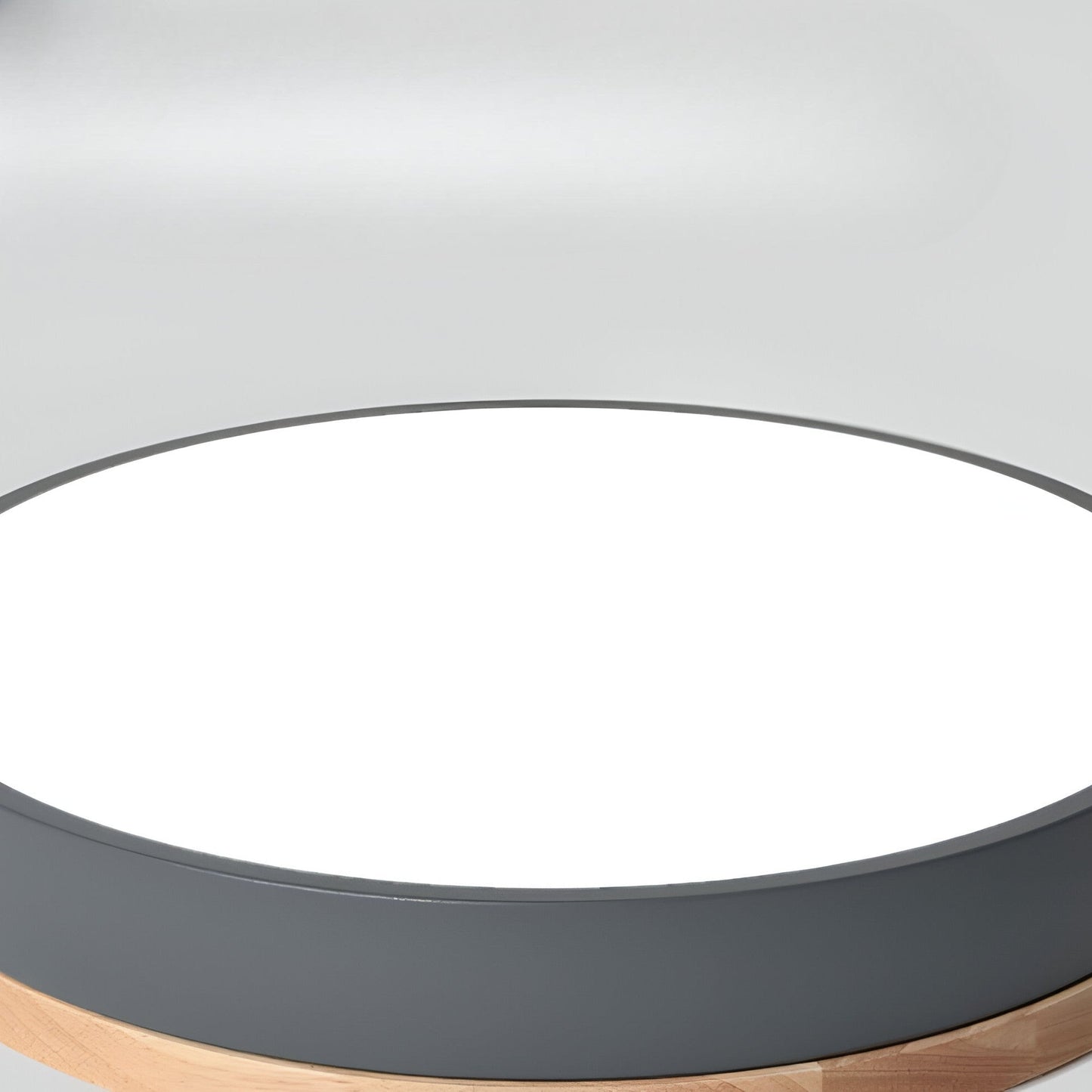 Nordic Round Flush Ceiling Light LED Light With Acrylic Diffuser
