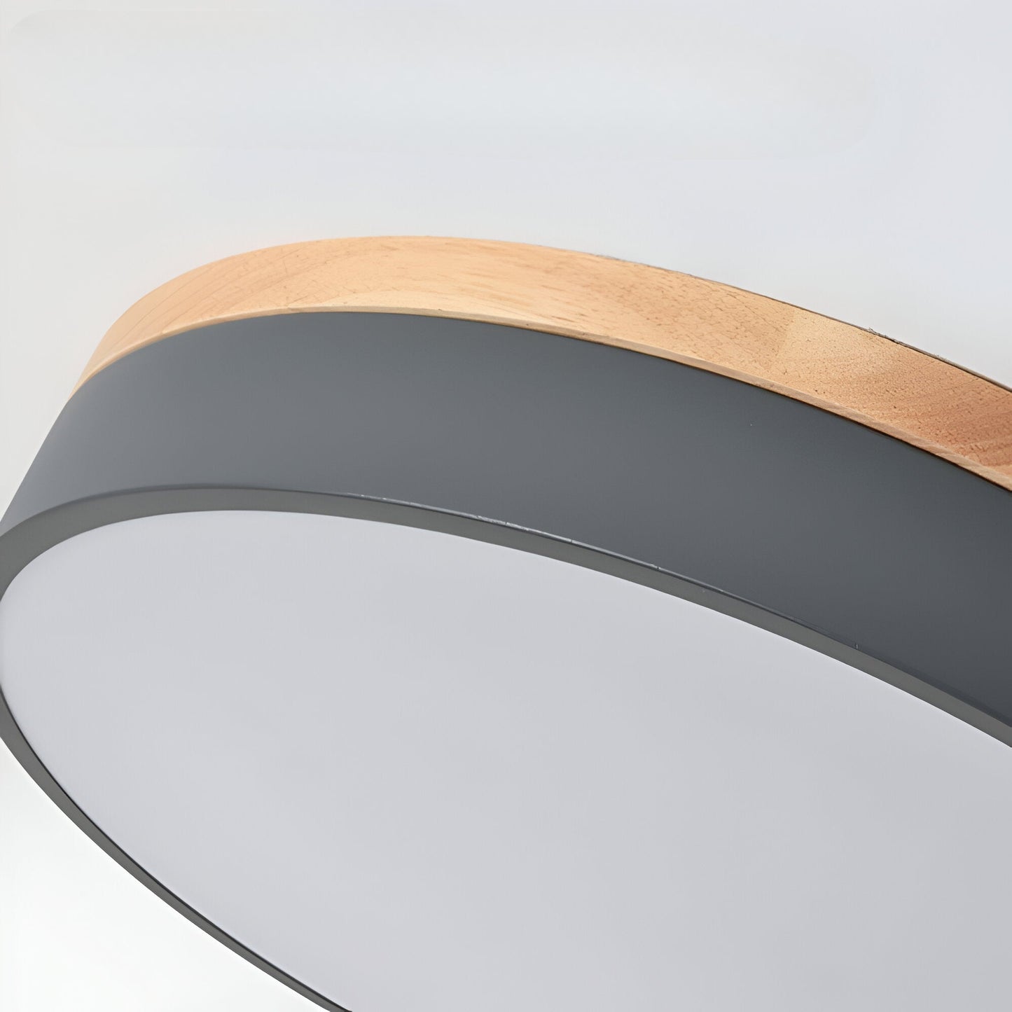 Nordic Round Flush Ceiling Light LED Light With Acrylic Diffuser