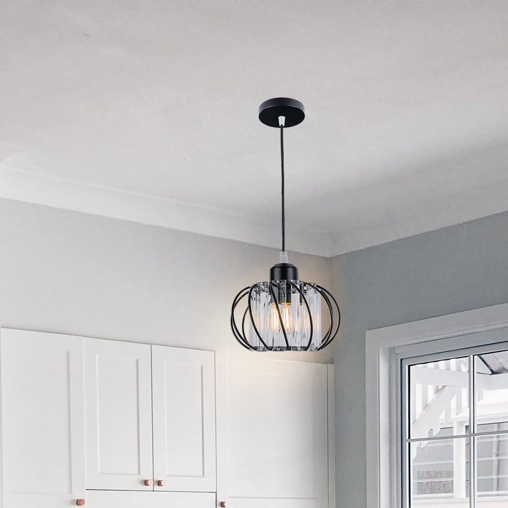 Pendant Light Nordic Glass Globe Design E27 E26 Single Light for Hallway