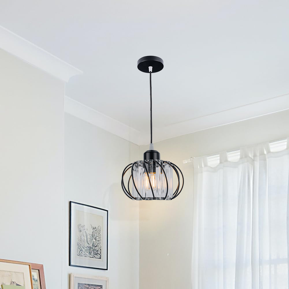 Pendant Light Nordic Glass Globe Design E27 E26 Single Light for Hallway
