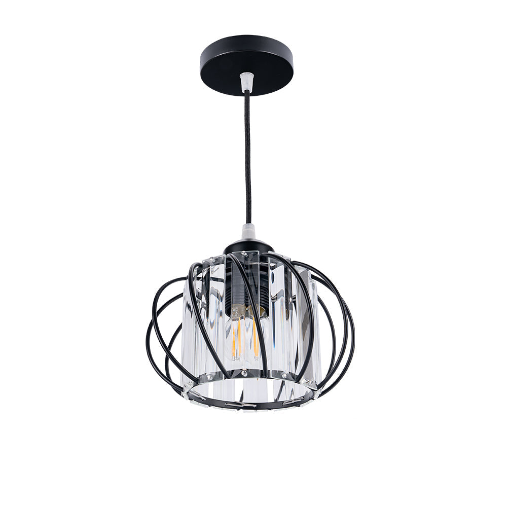 Pendant Light Nordic Glass Globe Design E27 E26 Single Light for Hallway