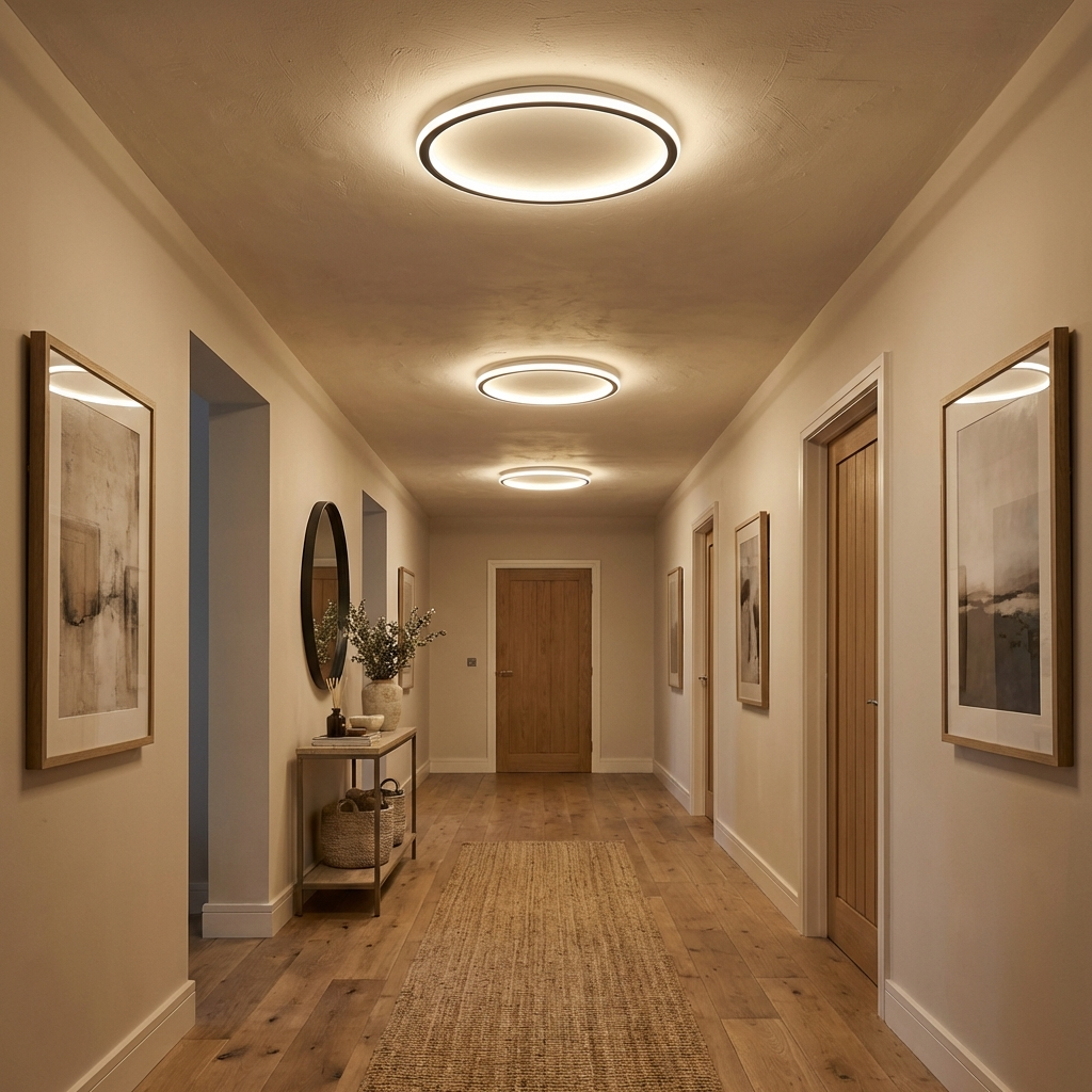 Ceiling Light Nordic Round Ring Integrated LED Ceiling Mount