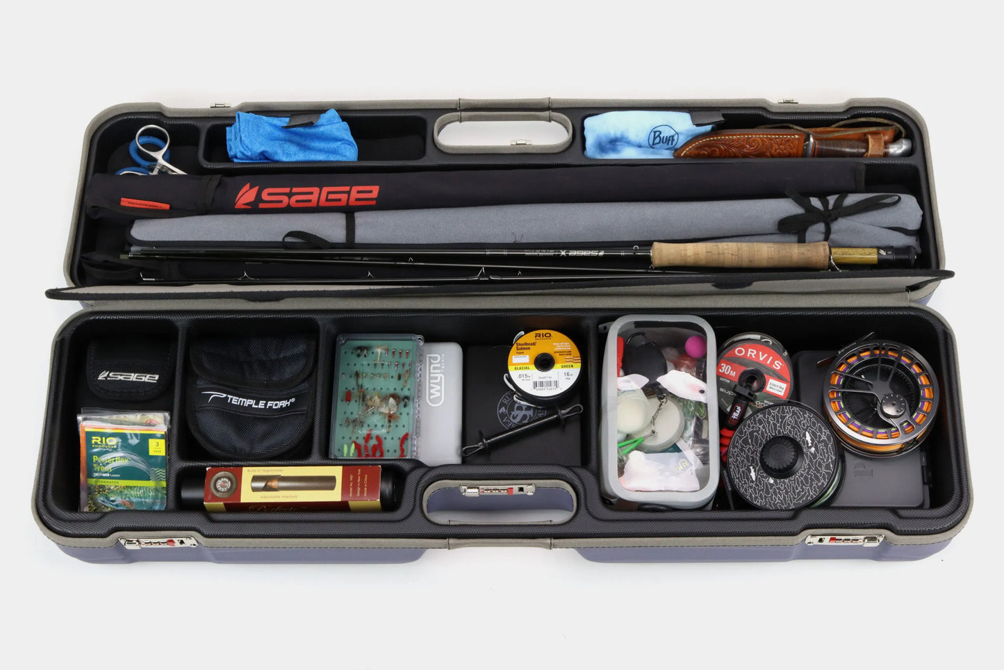 Sea Run Norfork Expedition Fly Fishing Rod & Reel Travel Case
