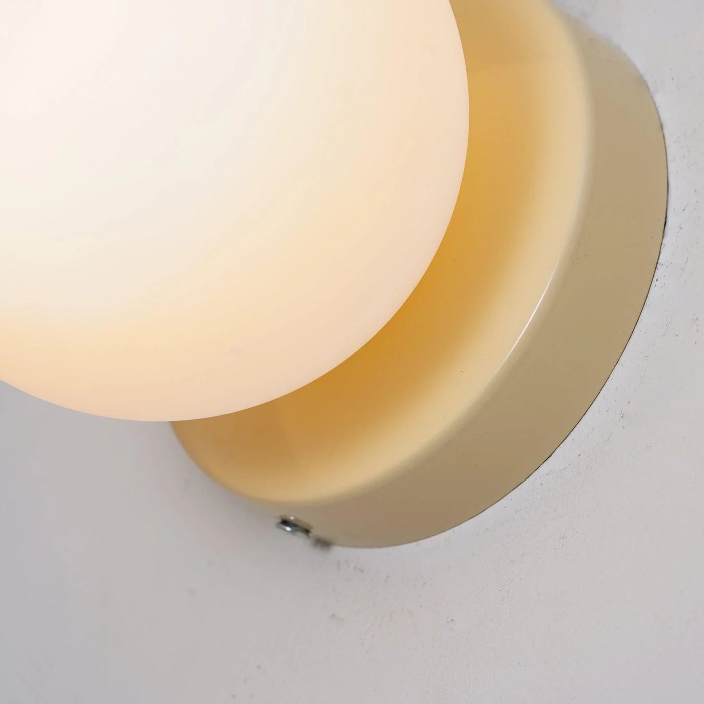 Nordic Round Glass Wall Light LED Light With Globe Shade