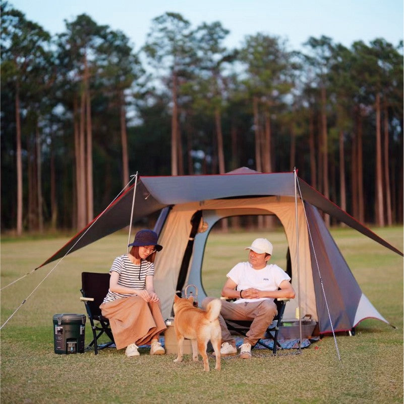 Vidalido CABIN PLUS Series Automatic Cabin Style Tent Portable Lightweight Folding for 4-6 Person Family Shed Leisure Quick Opening Sunshade Tent