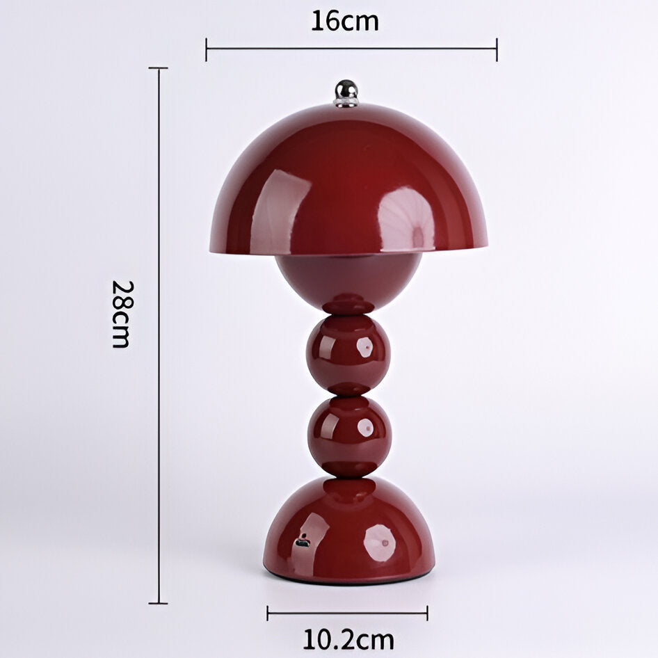 Wireless Bud Table Lamp With Stacked Sphere Base