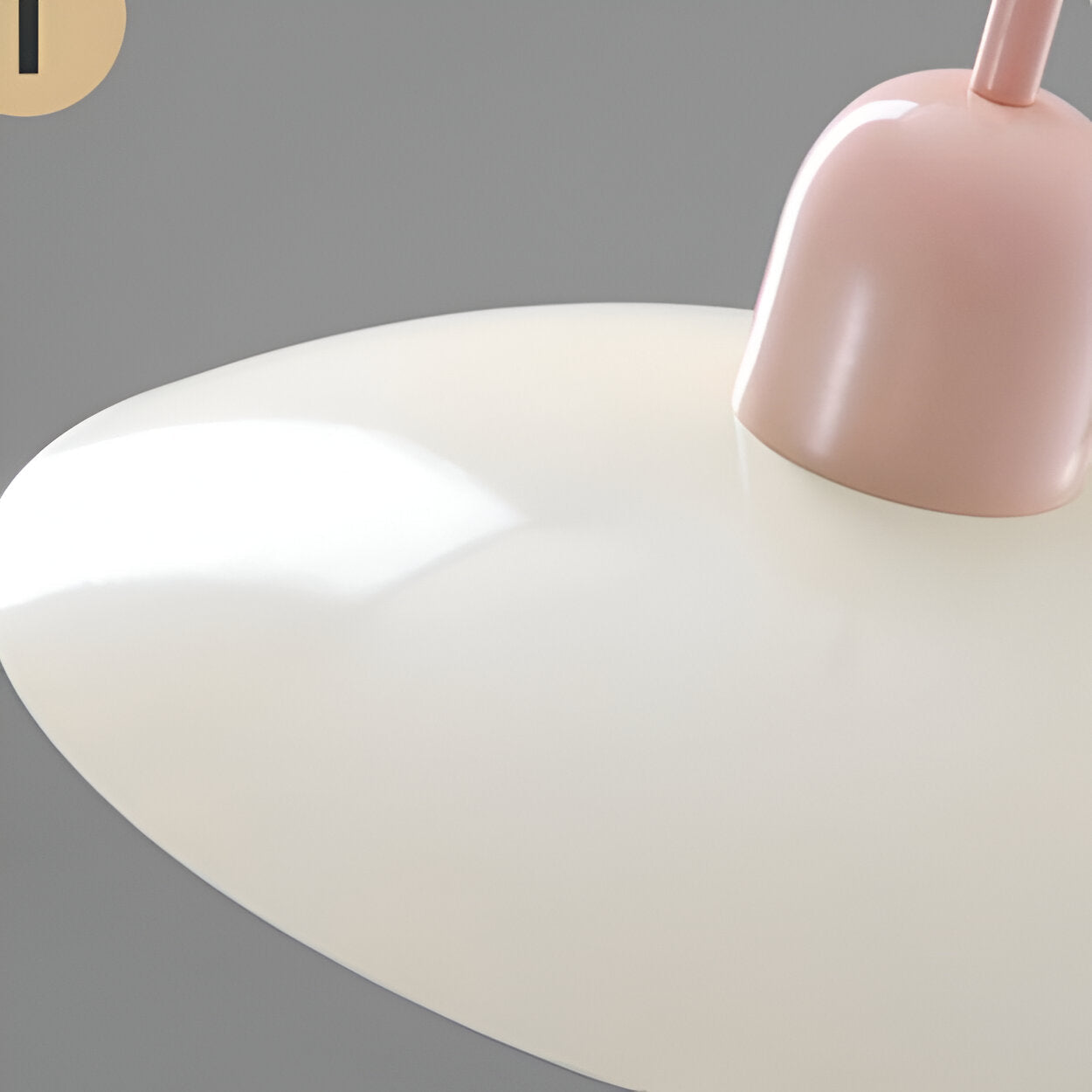 Bauhaus Minimalist Wrought Iron Pendant Light With Dome Shade