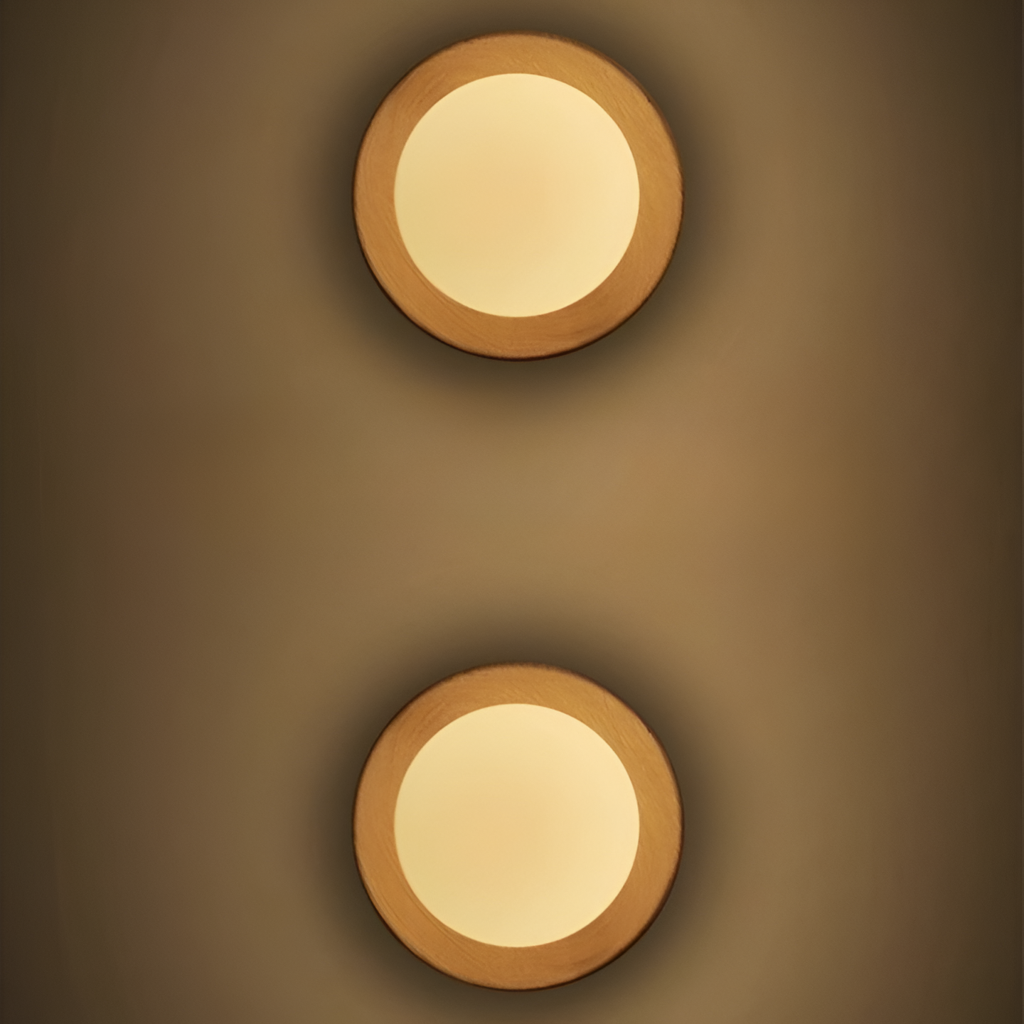 Nordic Natural Wood Wall Light LED Light With Globe Shade