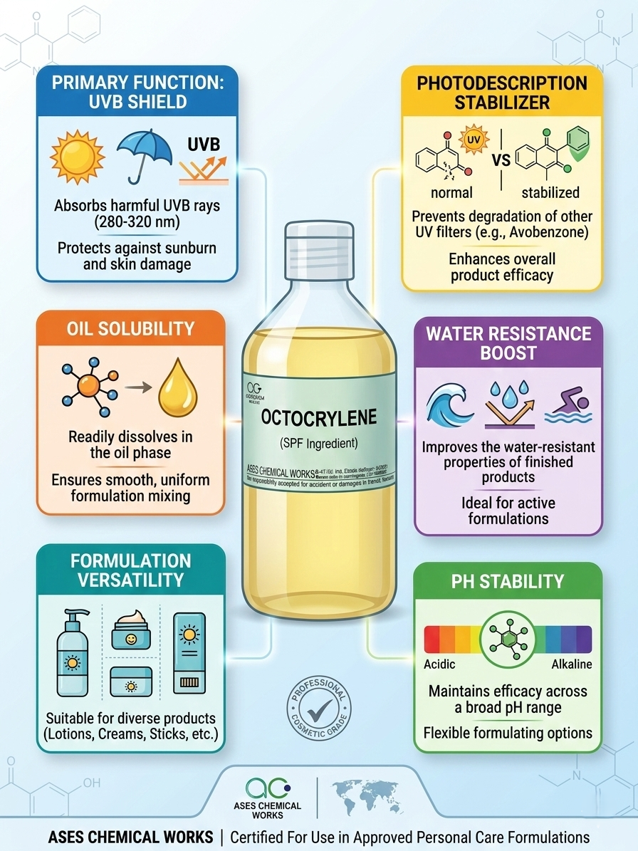 Octocrylene (SPF Ingredient)