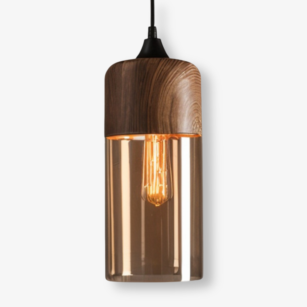 Glass Pendant Light | Height Adjustable | Nelyn