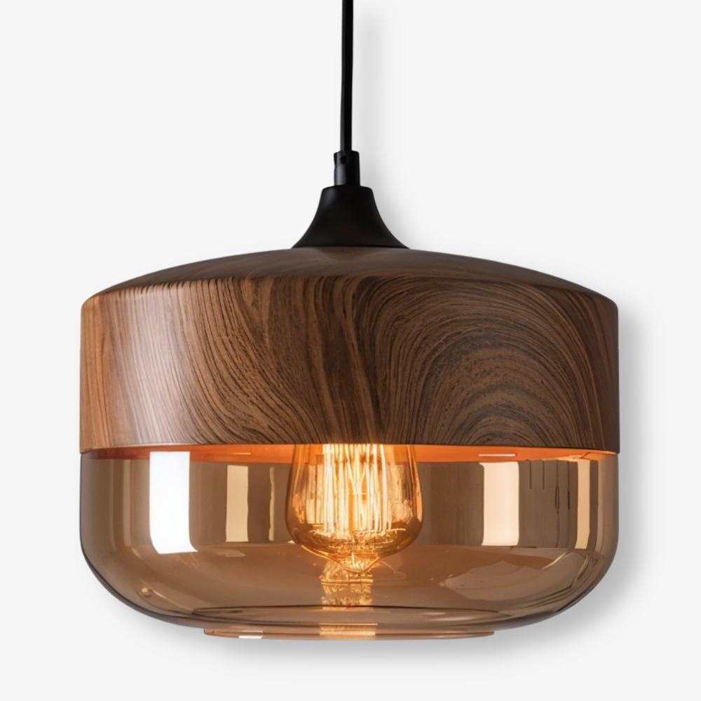 Glass Pendant Light | Height Adjustable | Nelyn