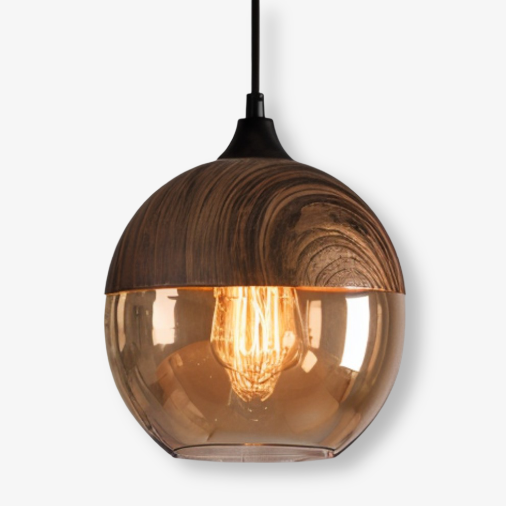 Glass Pendant Light | Height Adjustable | Nelyn