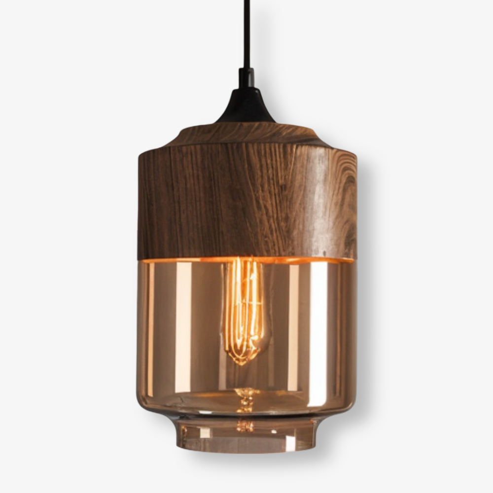 Glass Pendant Light | Height Adjustable | Nelyn