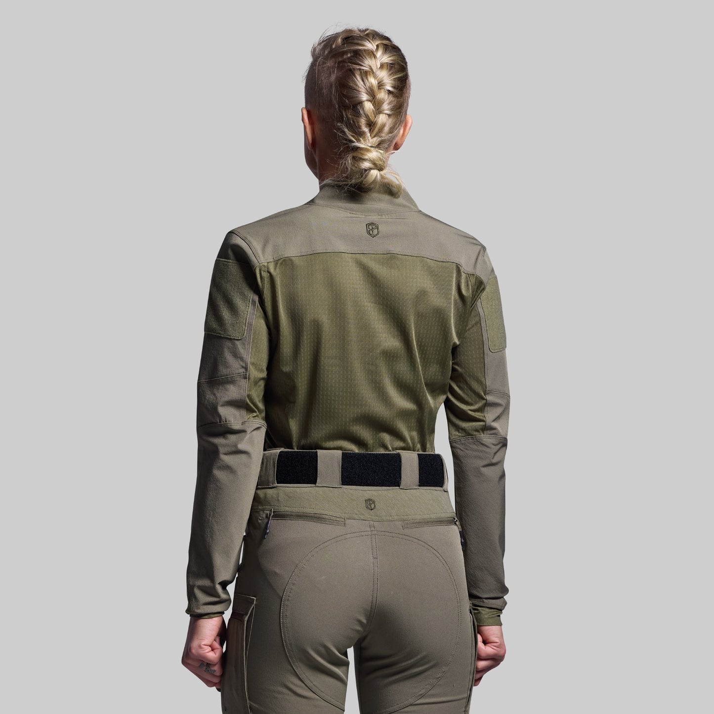 Women's Long Sleeve Op Top Pro (OD Green)