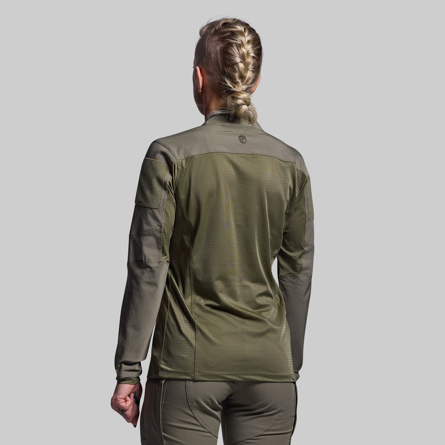 Women's Long Sleeve Op Top Pro (OD Green)