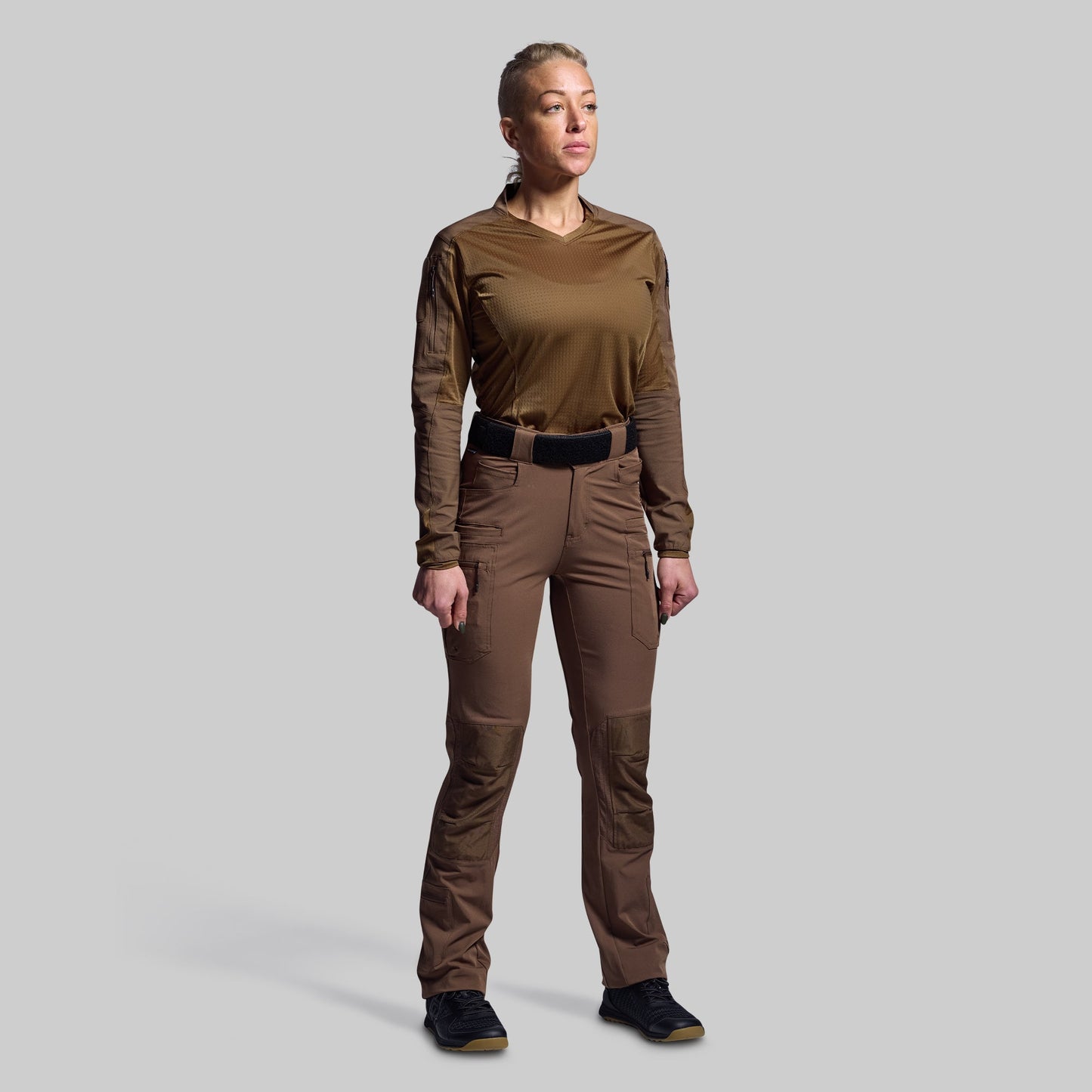 Women's Long Sleeve Op Top Pro (Coyote Brown)
