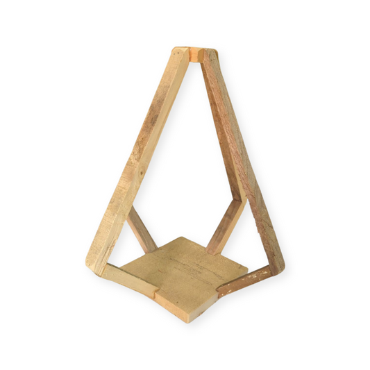 Open Frame Wood Geo Lanterns