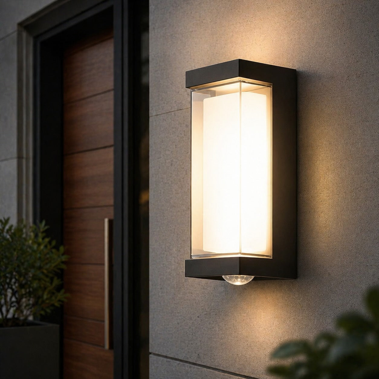 Outdoor Wall Light with Dual-Sided LED Illumination IP65 Weatherproof 12W