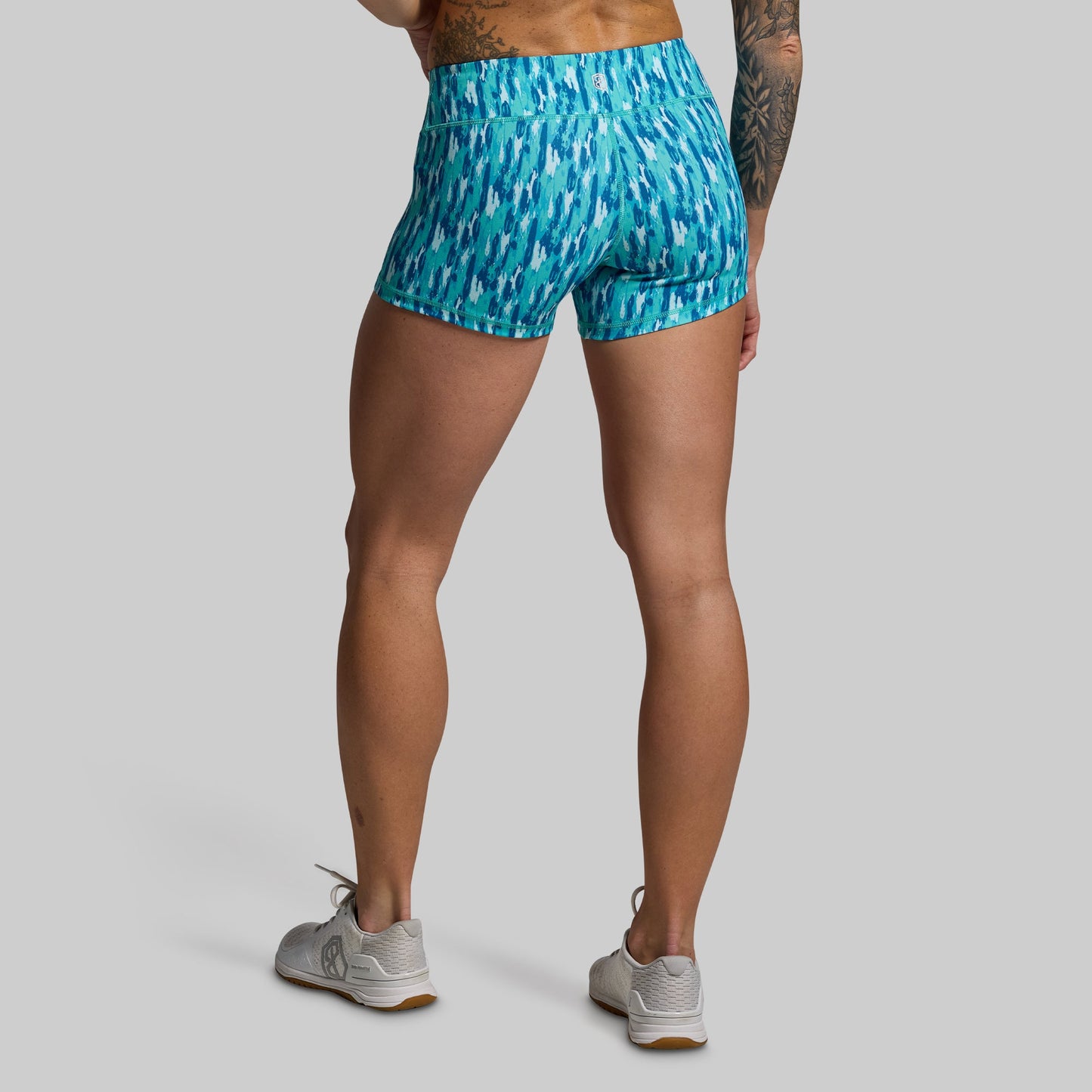 Double Take Booty Short (Waterfall)