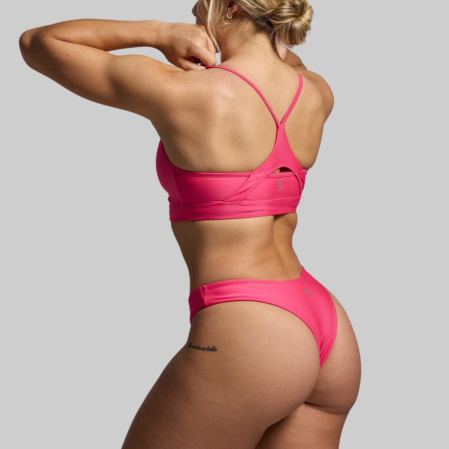 Sun Seeker Cheeky Thong (Raspberry Sorbet)