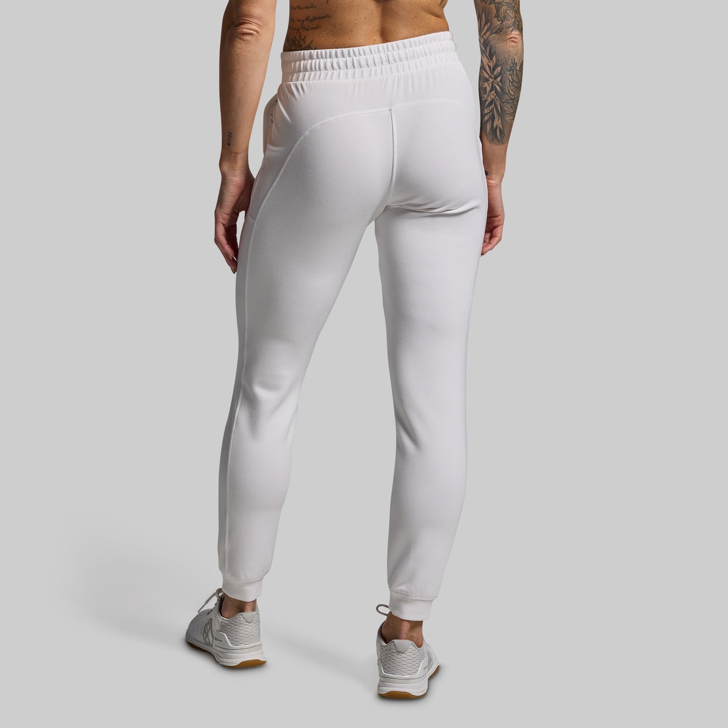 Women's Lounge Lux Jogger (White)