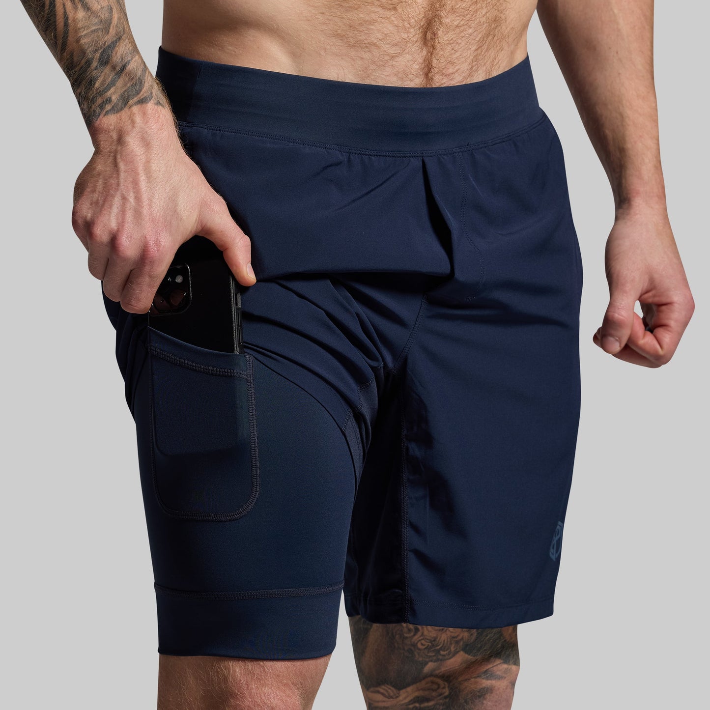 Versatile Short w/ Compression 9" (BP Navy)