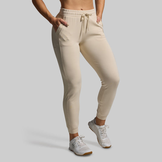 Women's Lounge Lux Jogger (Oatmeal)
