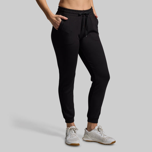 Women's Lounge Lux Jogger (Black)
