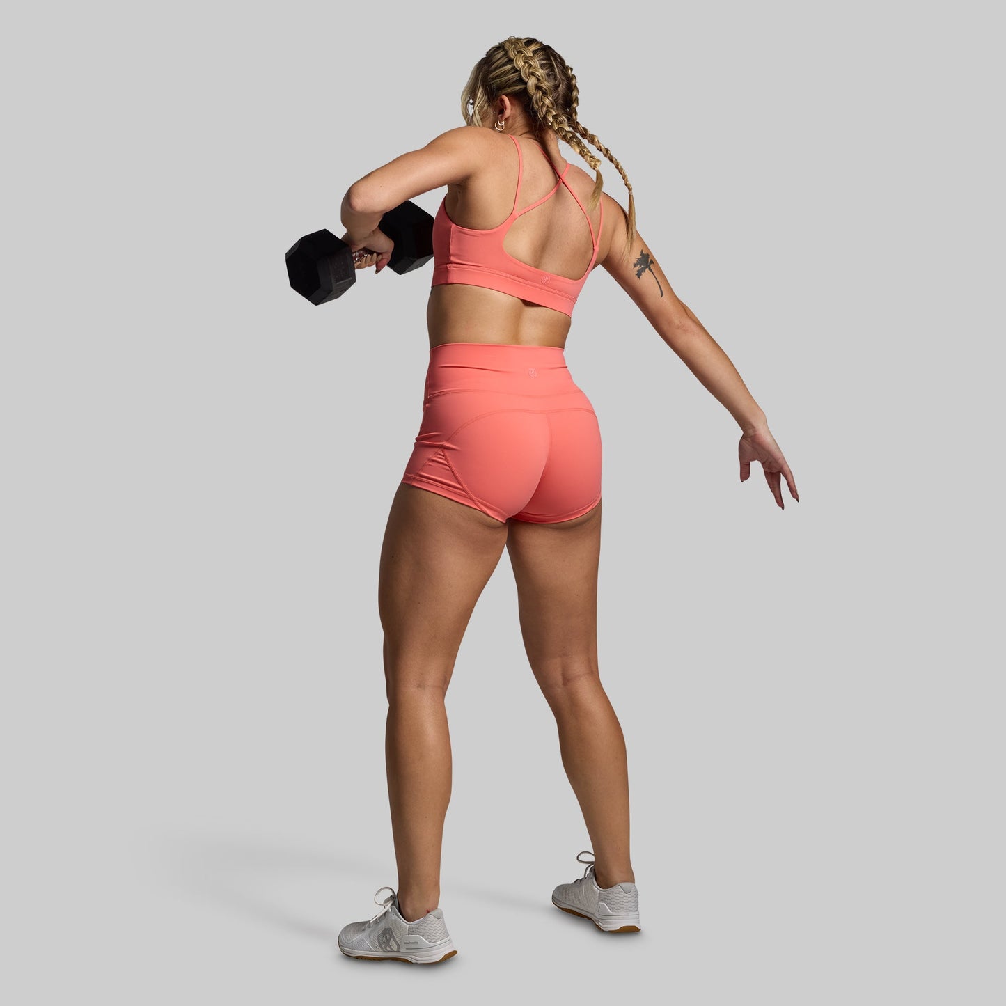 Exhale Sports Bra (Hot Peach)