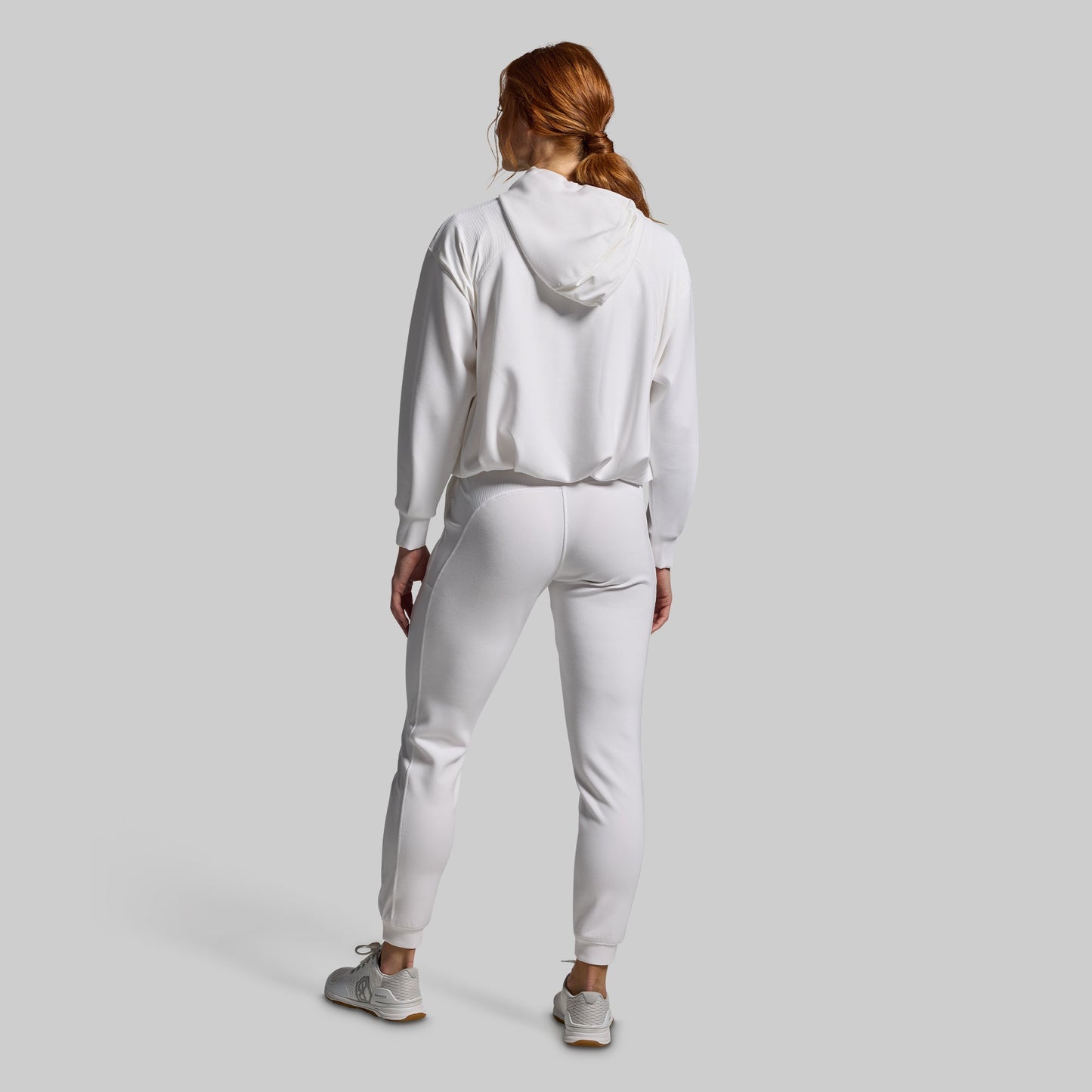 Lounge Lux Hoodie Set (White)