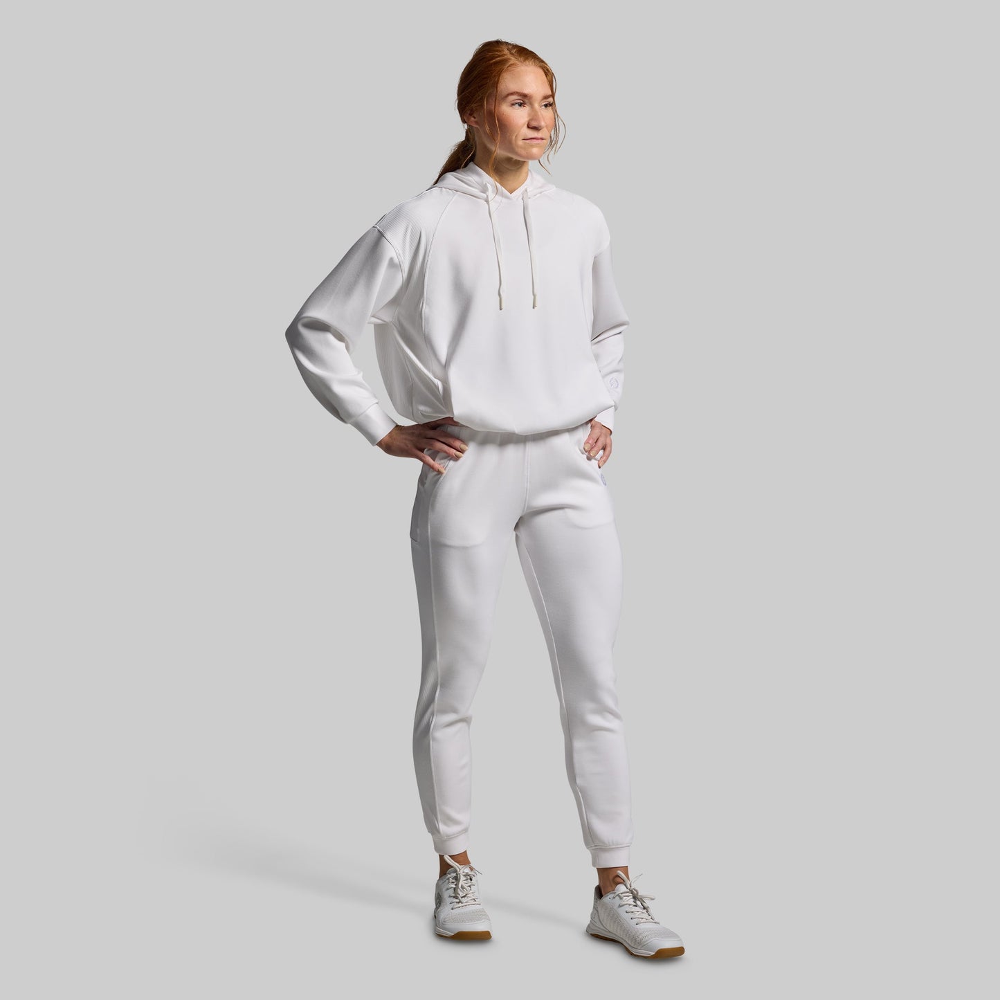 Lounge Lux Hoodie (White)