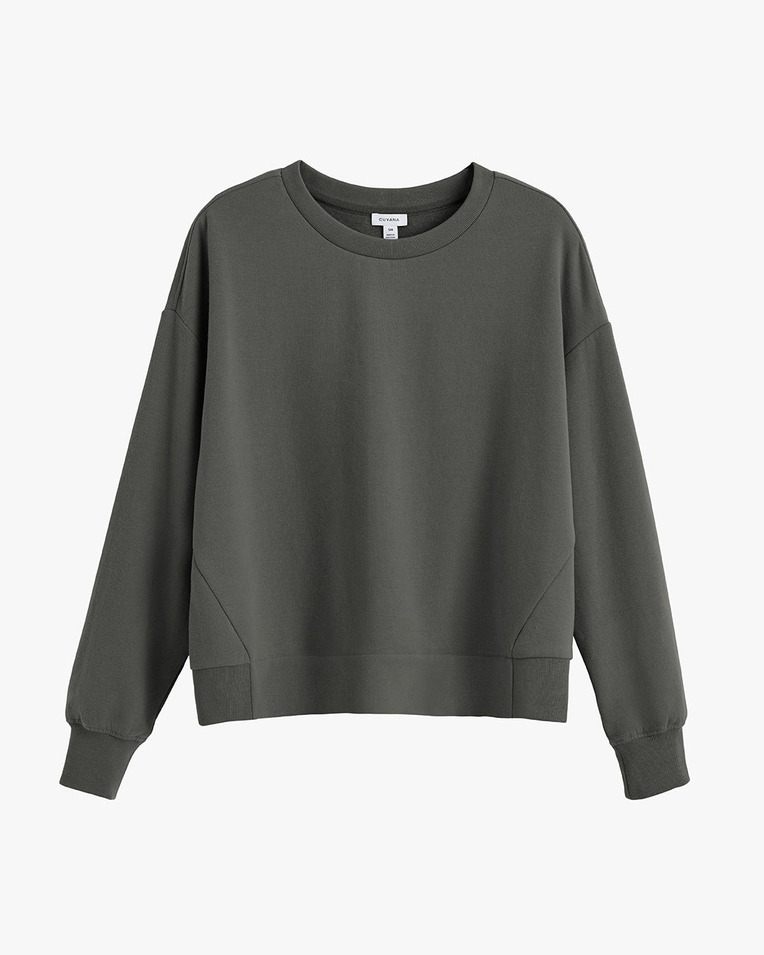 Fleece Cropped Sweatshirt