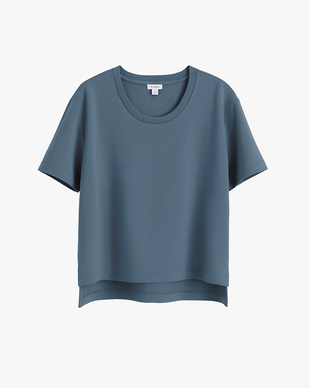 French Terry Cropped Tee