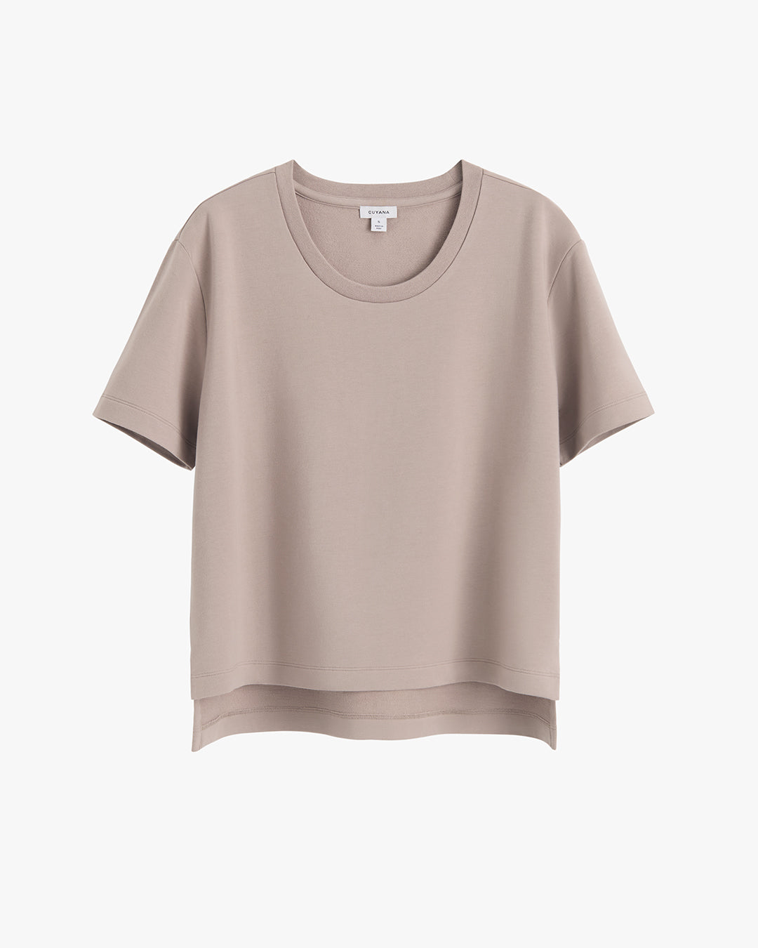 French Terry Cropped Tee