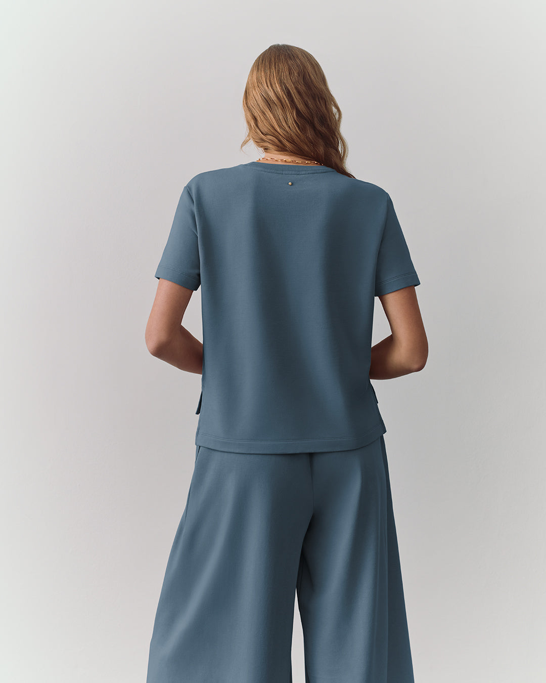 French Terry Cropped Tee