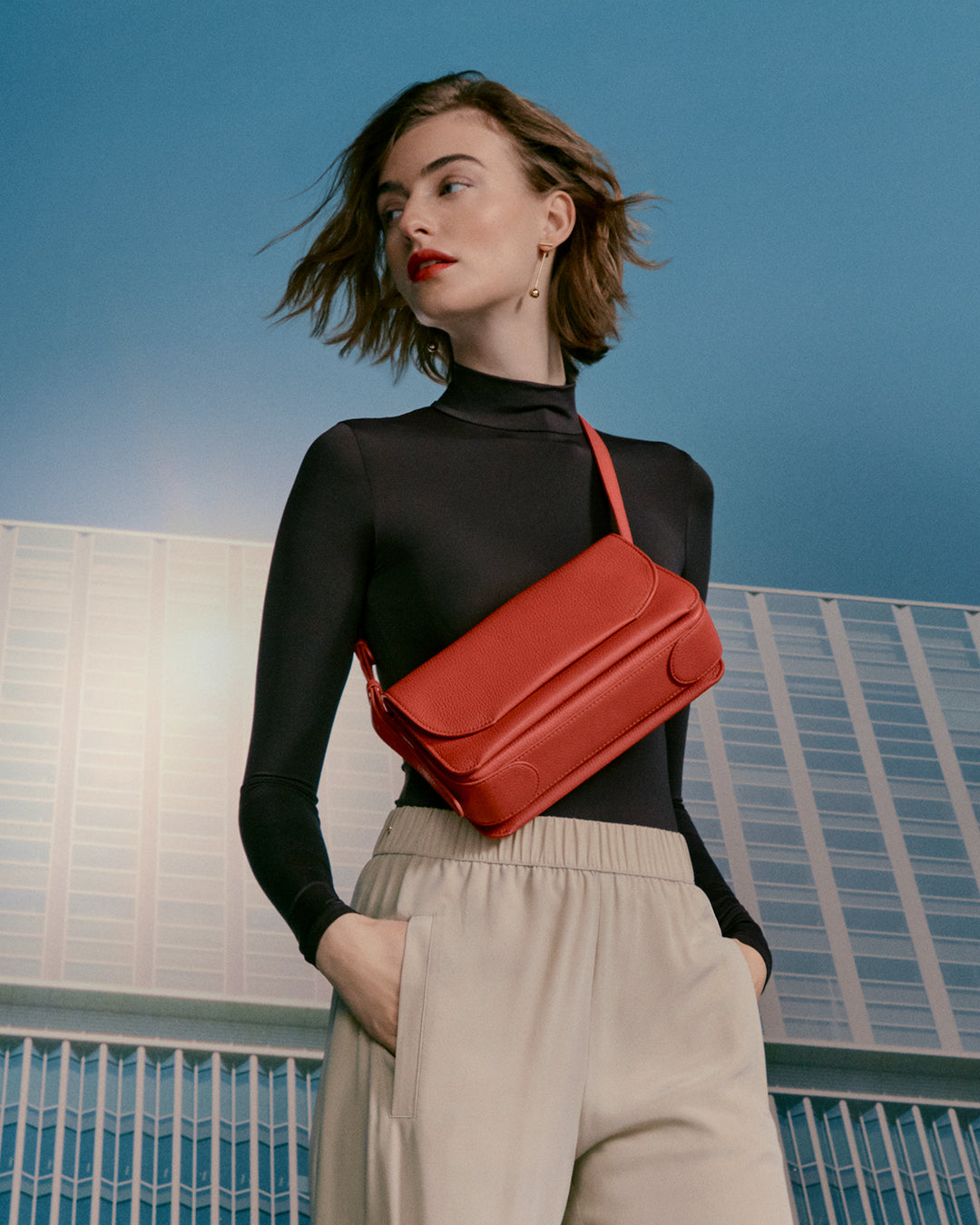 Concertina Shoulder Bag