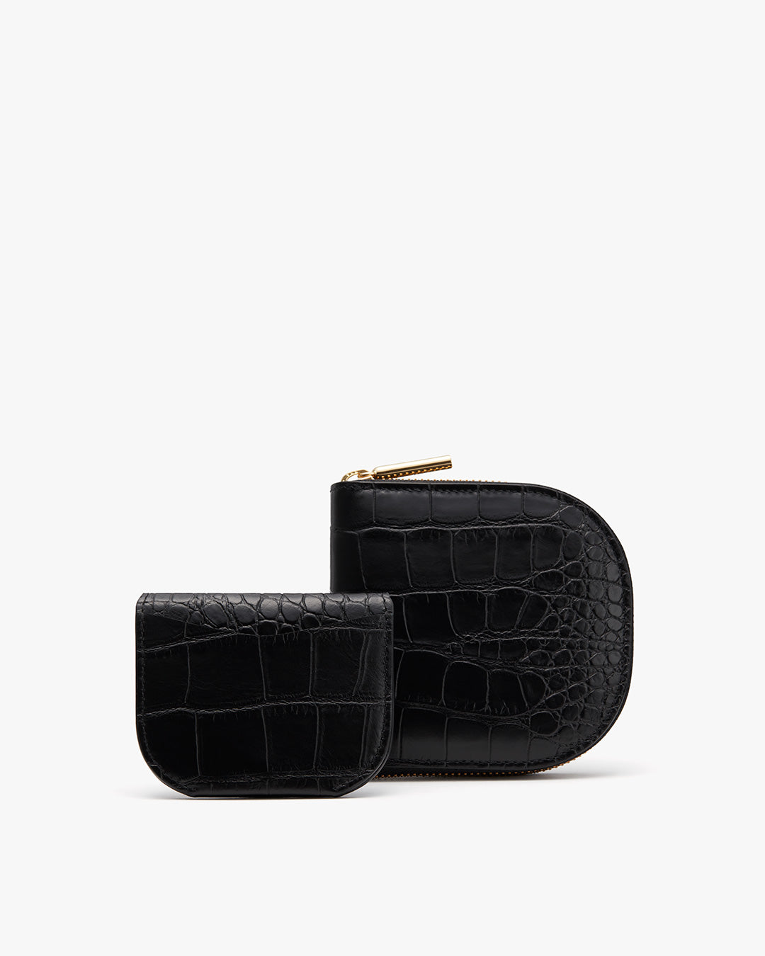 Duo Small Zip Wallet (Croco)